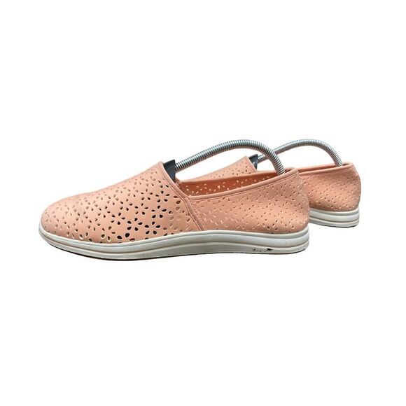 Clarks Cloudsteppers Stretch Slip-Ons Breeze Emily Peach Women’s Size 9.5 - Picture 1 of 6